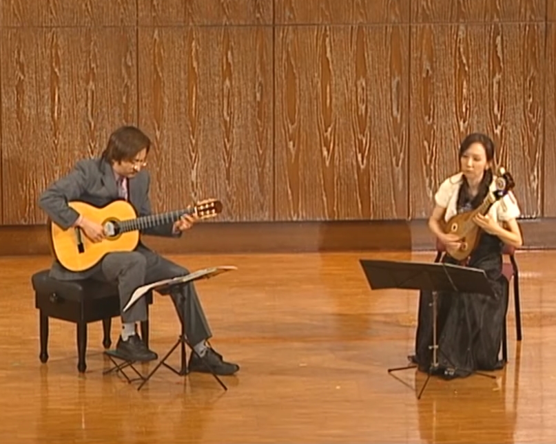 Astor Piazzolla – Histoire du Tango – Liuqin (Chinese Mandolin) and Guitar