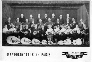Mandolin' Club de Paris Disques Festival - Postcard