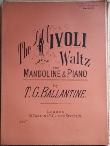 The Tivoli Waltz